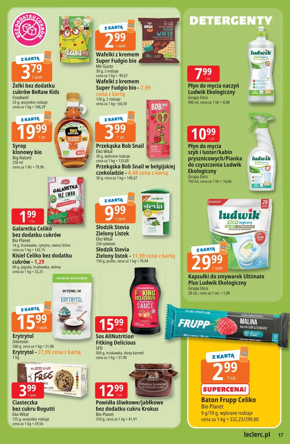 gazetka promocyjna E.Leclerc Top marki - oferta rozszerzona - Strona 17