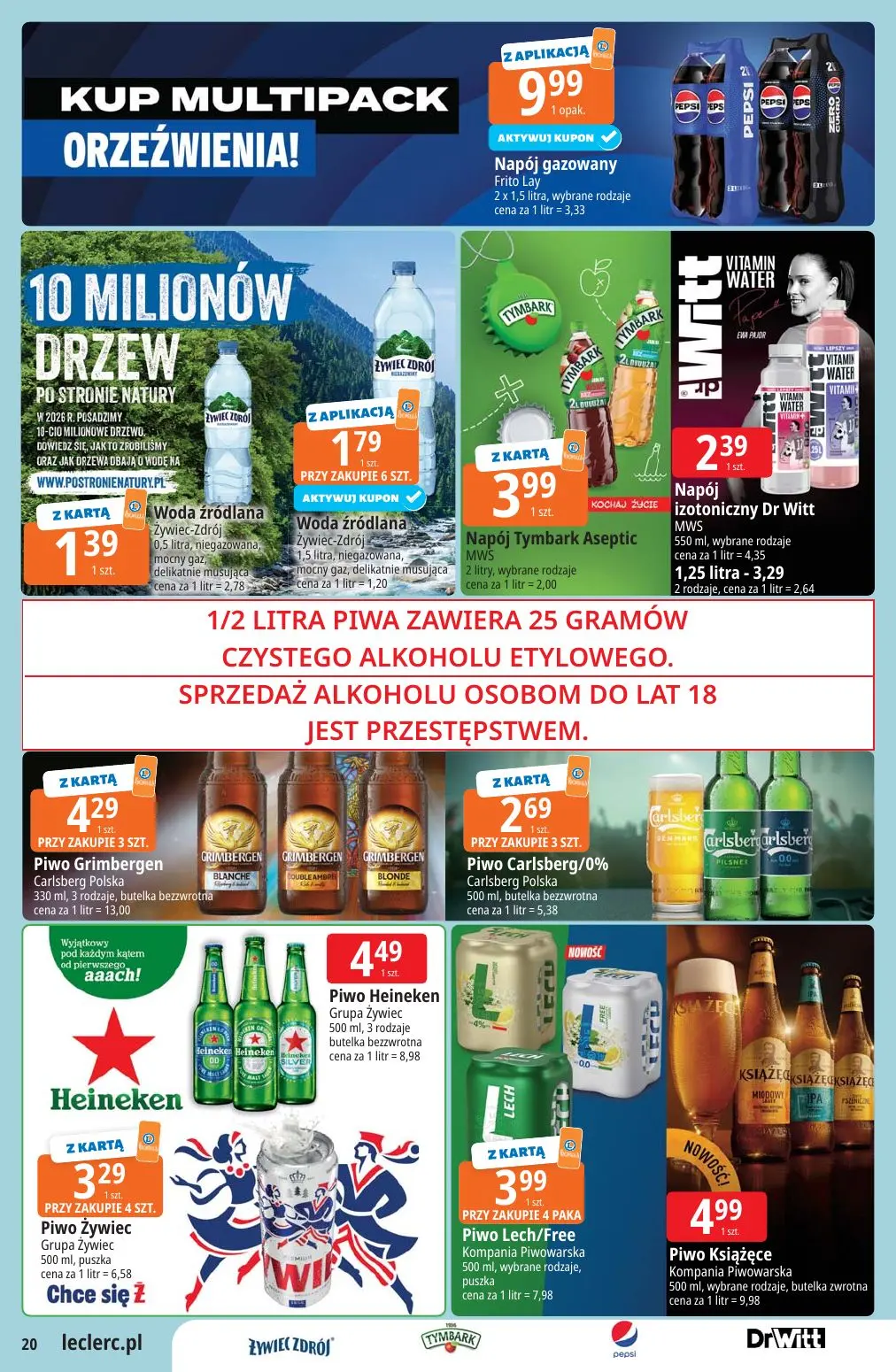 gazetka promocyjna E.Leclerc Top marki - oferta rozszerzona - Strona 20