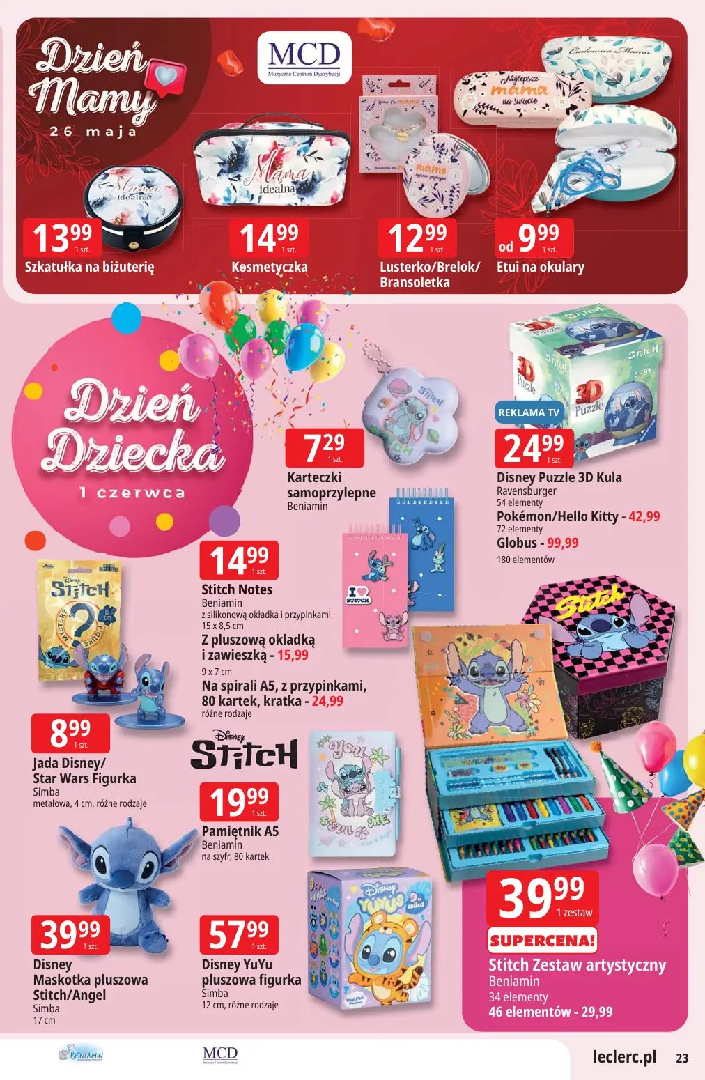 gazetka promocyjna E.Leclerc Top marki - oferta rozszerzona - Strona 23