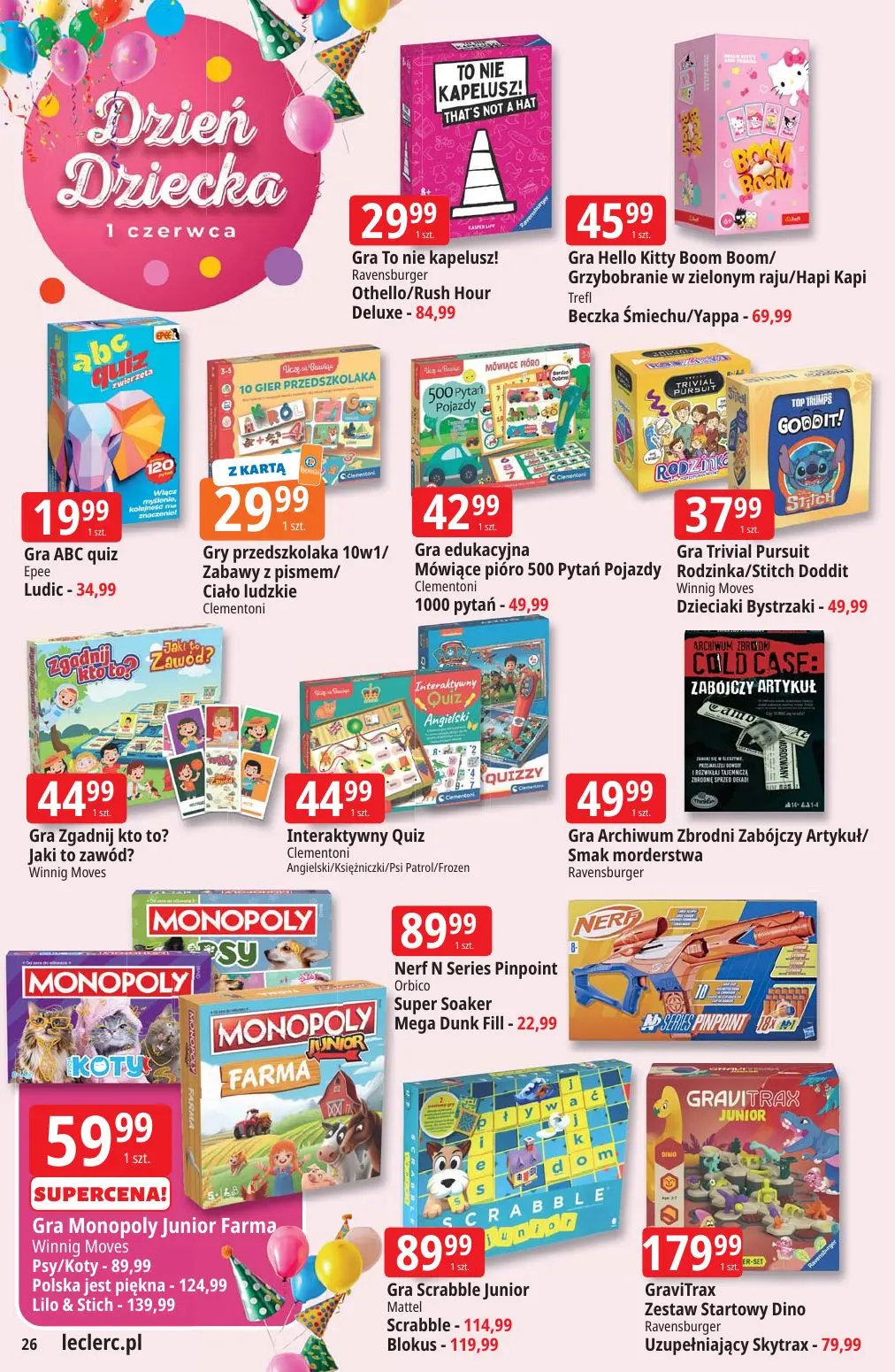 gazetka promocyjna E.Leclerc Top marki - oferta rozszerzona - Strona 26