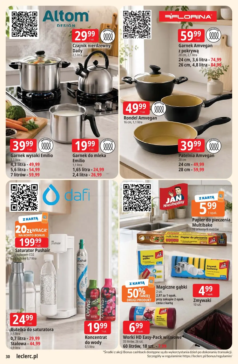 gazetka promocyjna E.Leclerc Top marki - oferta rozszerzona - Strona 30