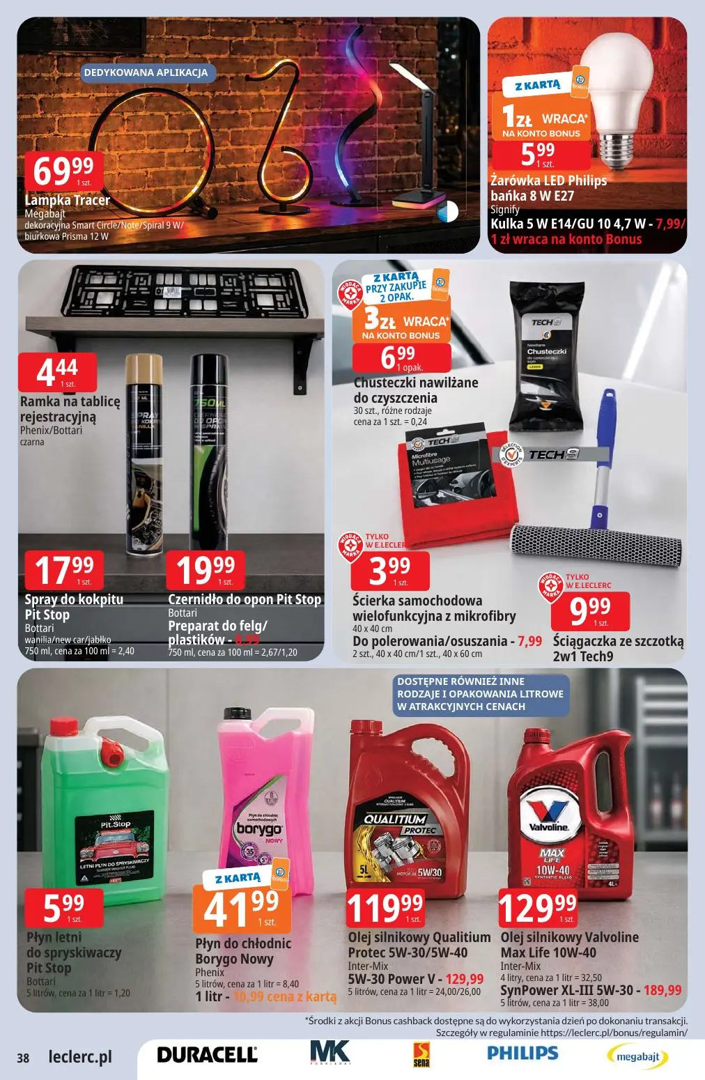 gazetka promocyjna E.Leclerc Top marki - oferta rozszerzona - Strona 38