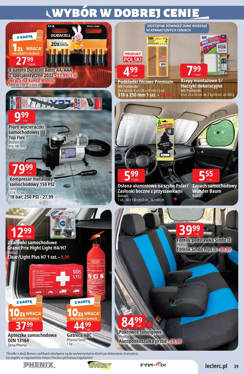 gazetka promocyjna E.Leclerc Top marki - oferta rozszerzona - Strona 39