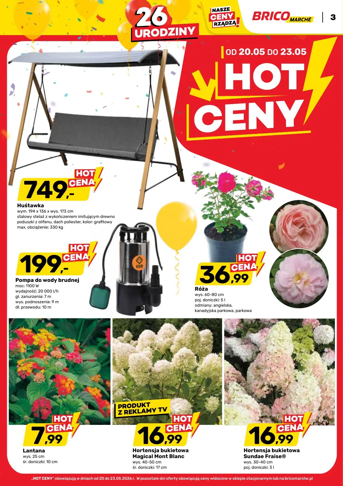 gazetka promocyjna BRICOMARCHE 26 urodziny - Strona 3
