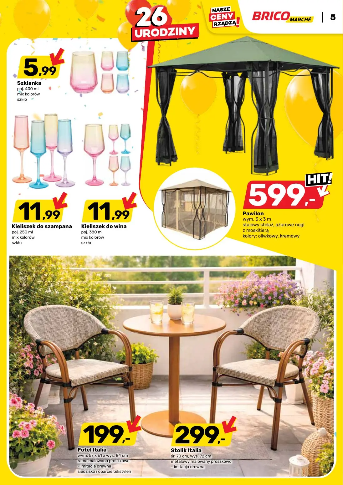 gazetka promocyjna BRICOMARCHE 26 urodziny - Strona 5
