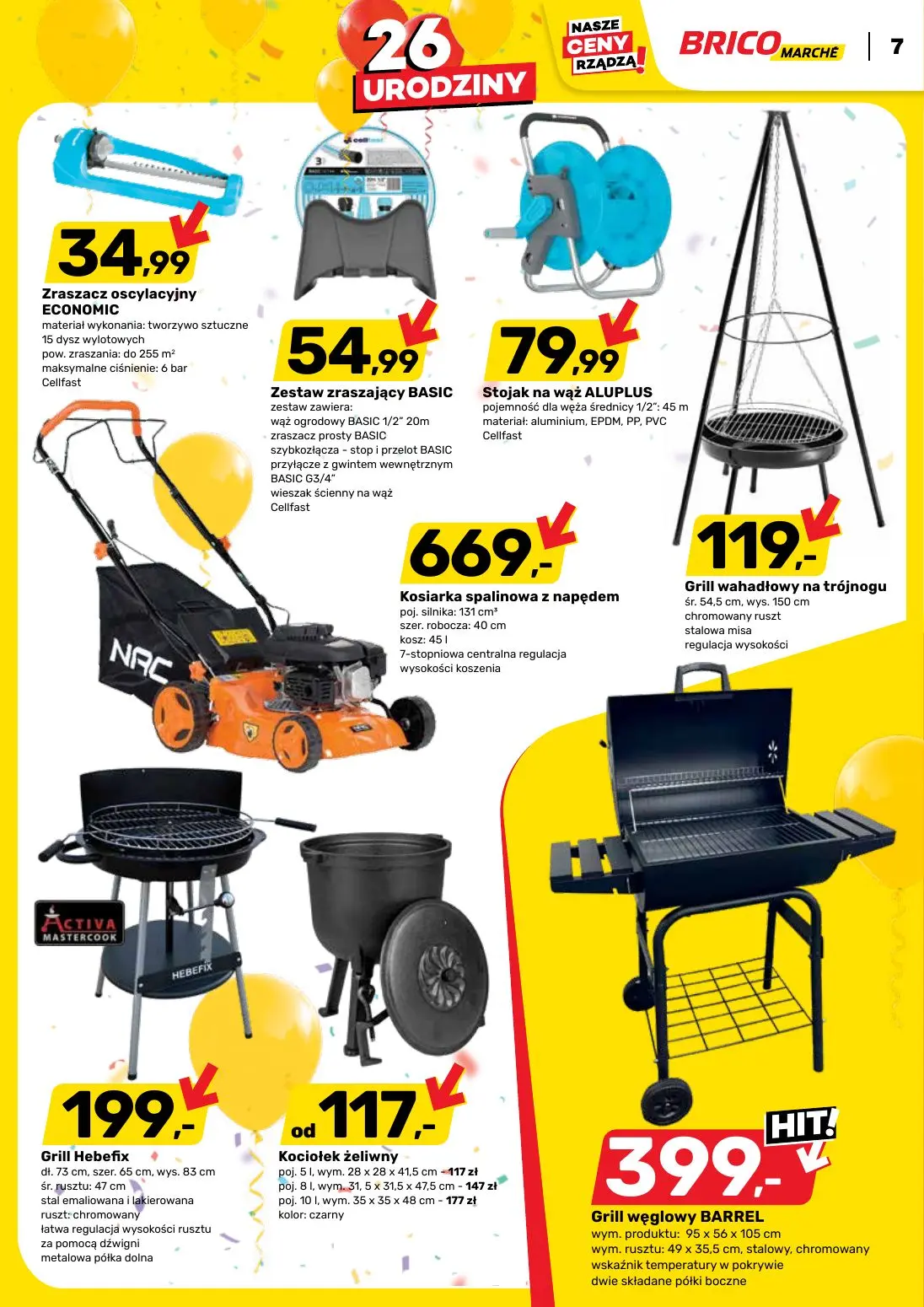 gazetka promocyjna BRICOMARCHE 26 urodziny - Strona 7