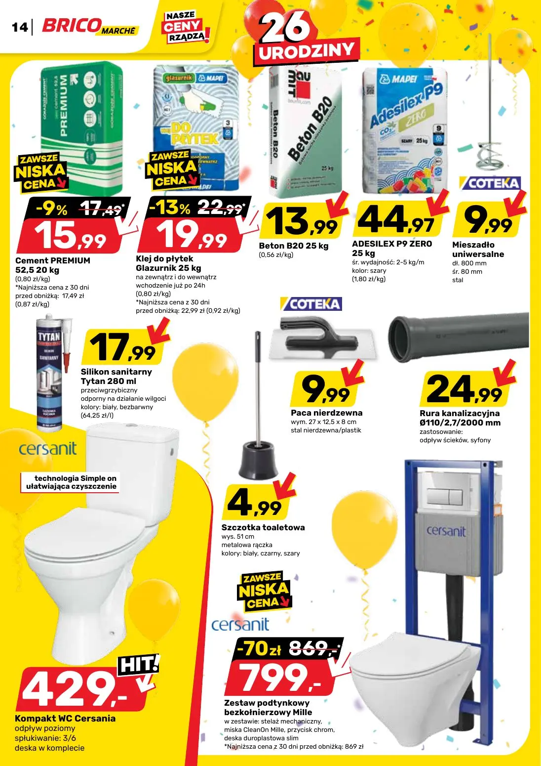 gazetka promocyjna BRICOMARCHE 26 urodziny - Strona 14