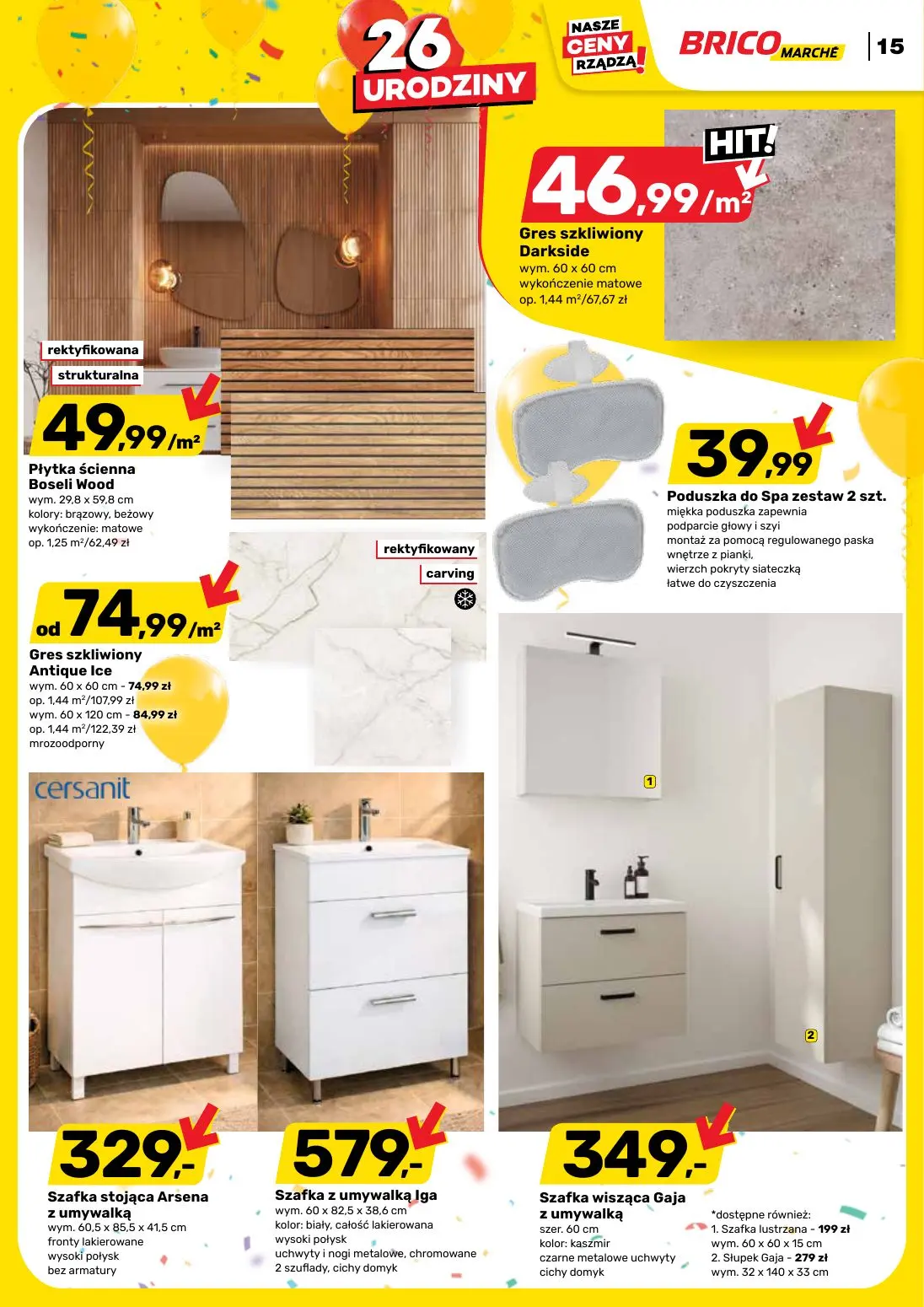 gazetka promocyjna BRICOMARCHE 26 urodziny - Strona 15