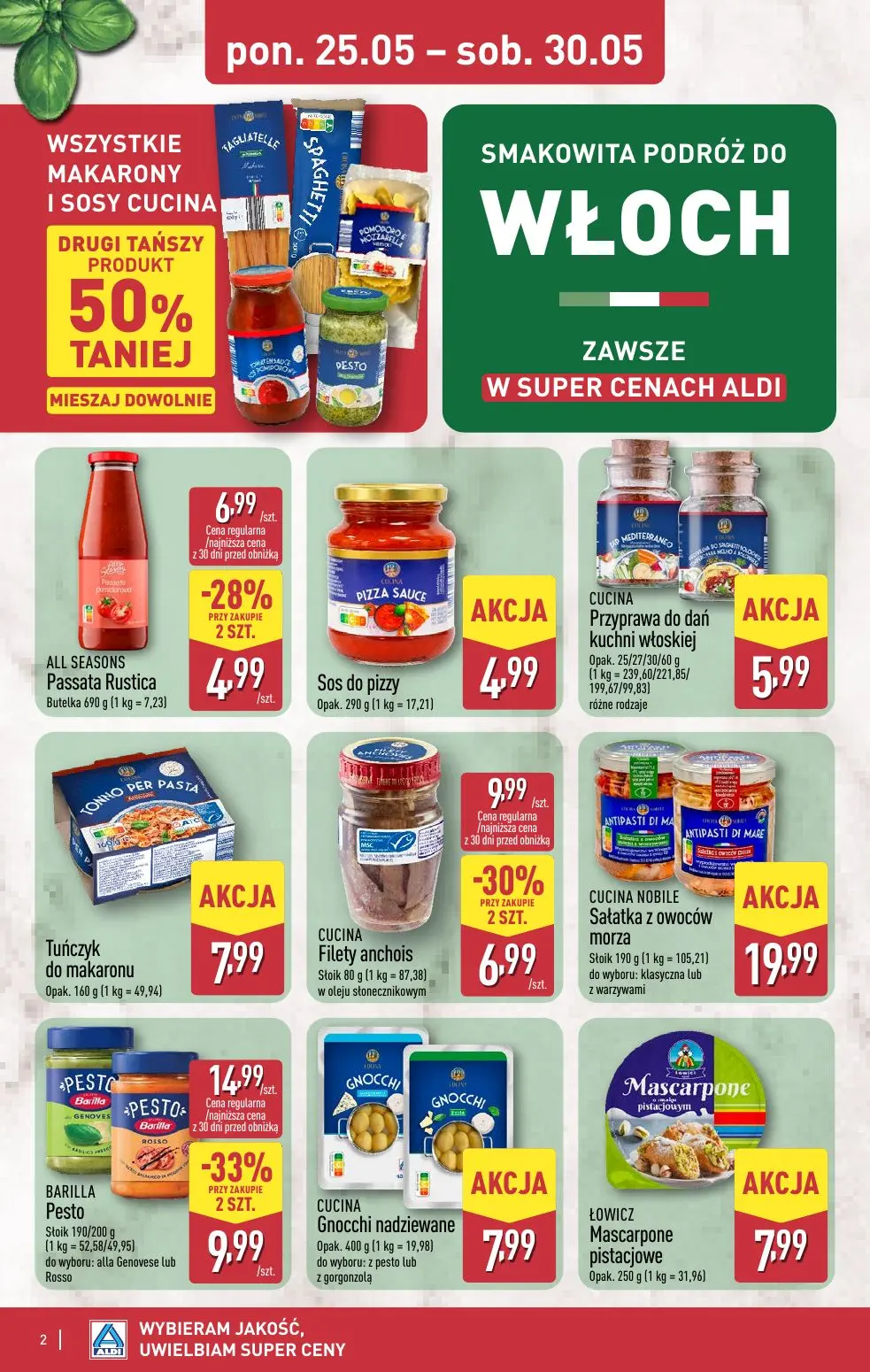 gazetka promocyjna ALDI Smakowita podróż do Włoch - Strona 2