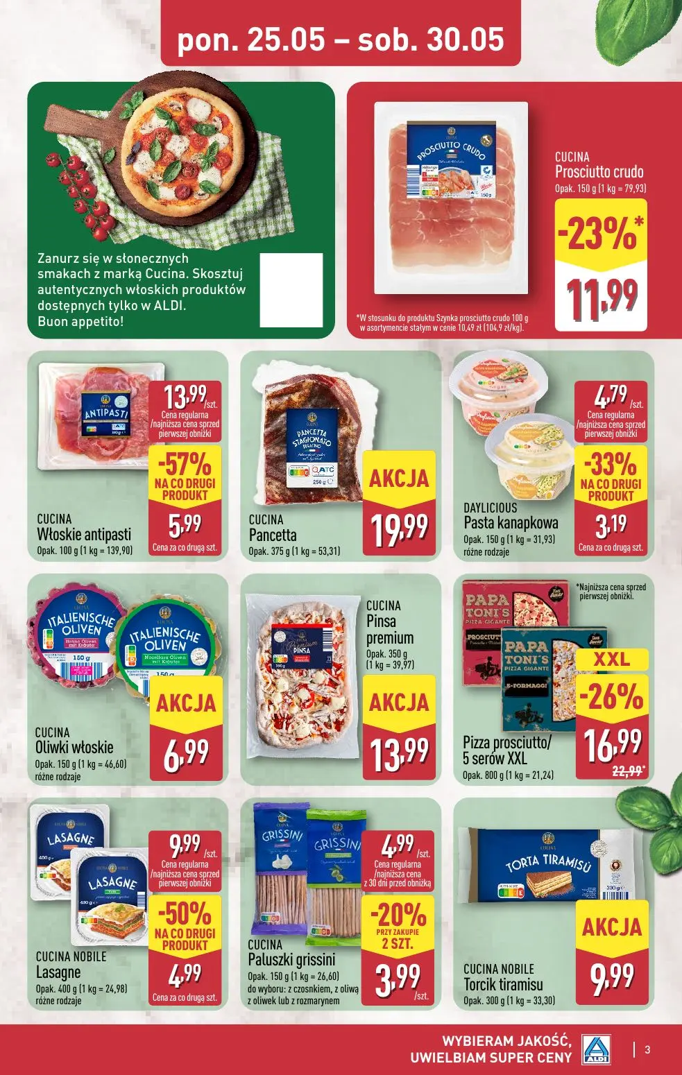 gazetka promocyjna ALDI Smakowita podróż do Włoch - Strona 3