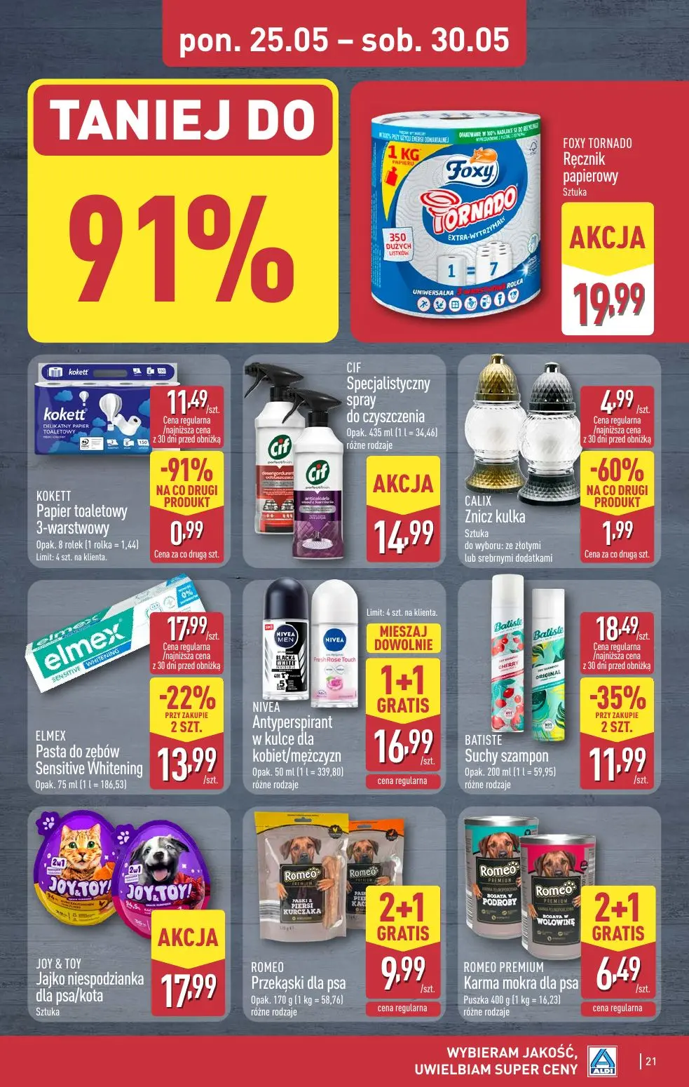 gazetka promocyjna ALDI Aldi super ceny - Strona 21