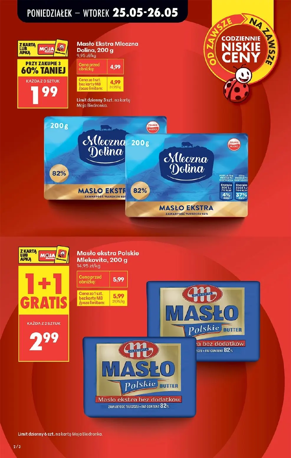 gazetka promocyjna Biedronka Lada tradycyjna. Od poniedziałku - Strona 2
