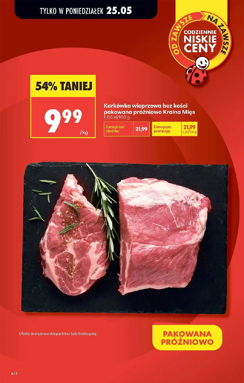 gazetka promocyjna Biedronka Od poniedziałku - Strona 6