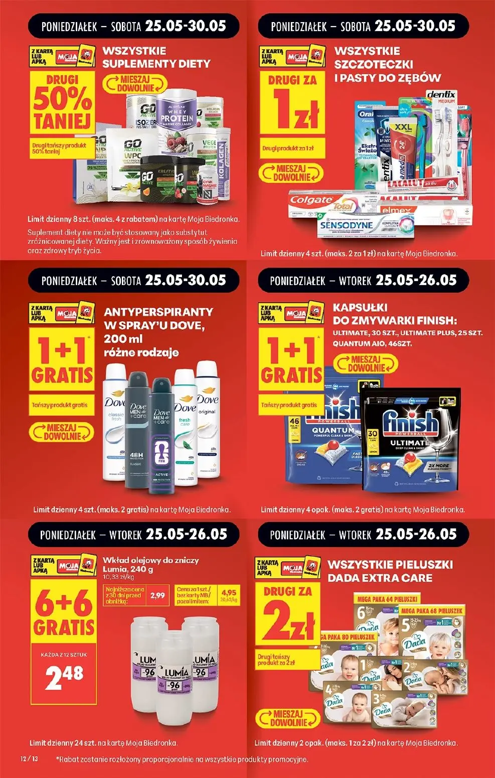 gazetka promocyjna Biedronka Od poniedziałku - Strona 12