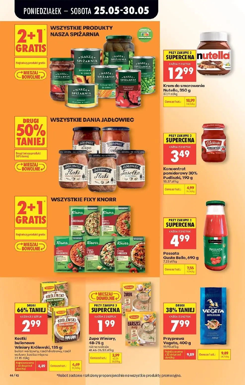 gazetka promocyjna Biedronka Od poniedziałku - Strona 46