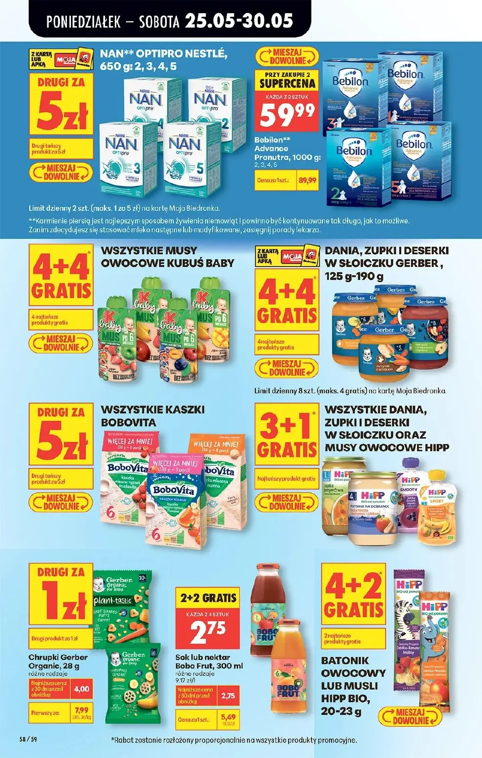 gazetka promocyjna Biedronka Od poniedziałku - Strona 60