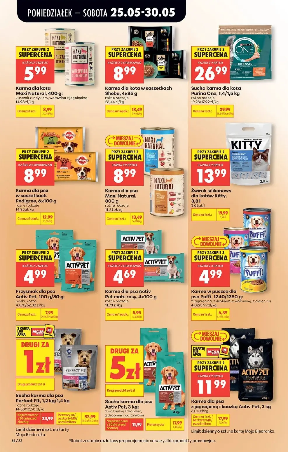 gazetka promocyjna Biedronka Od poniedziałku - Strona 64