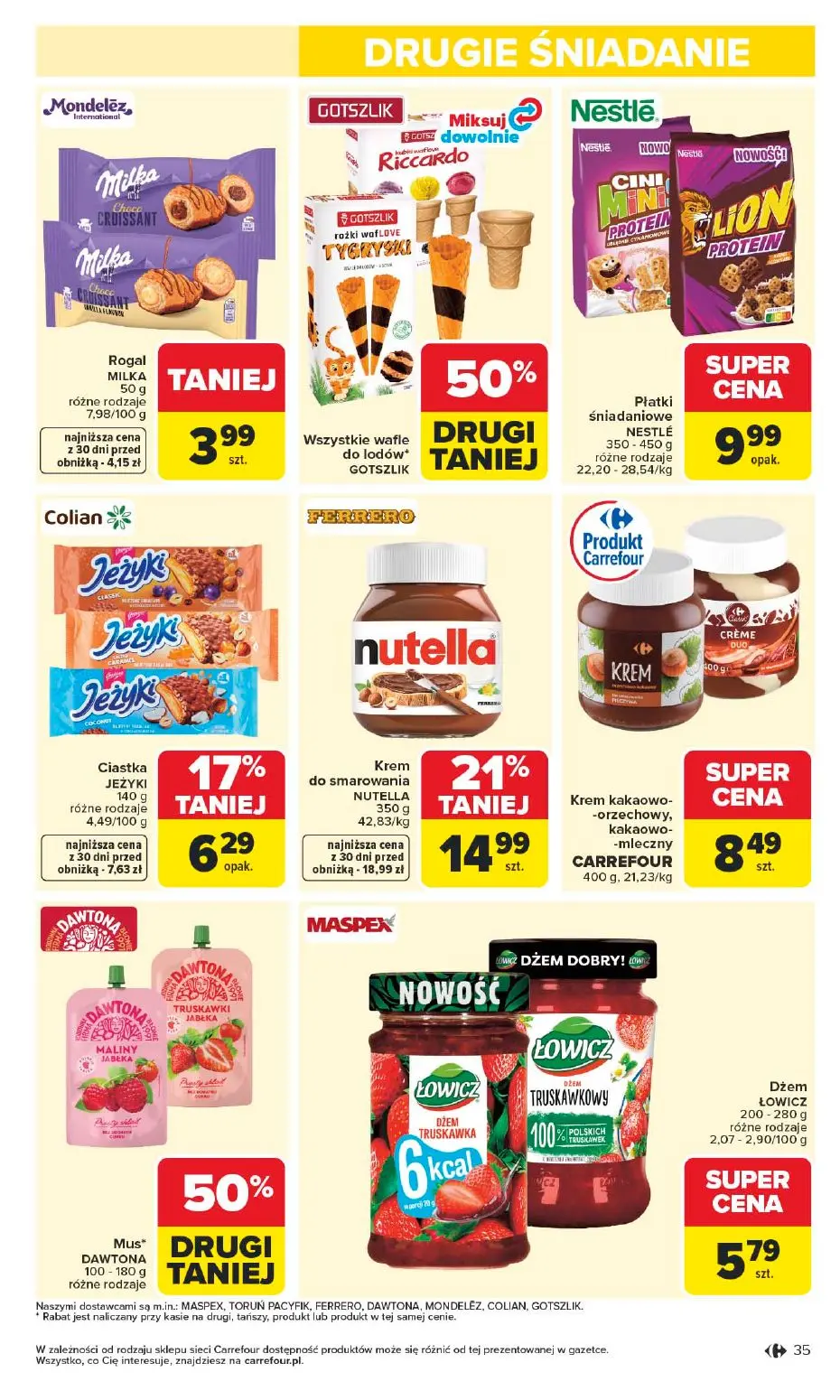 gazetka promocyjna Carrefour Od poniedziałku - Strona 37