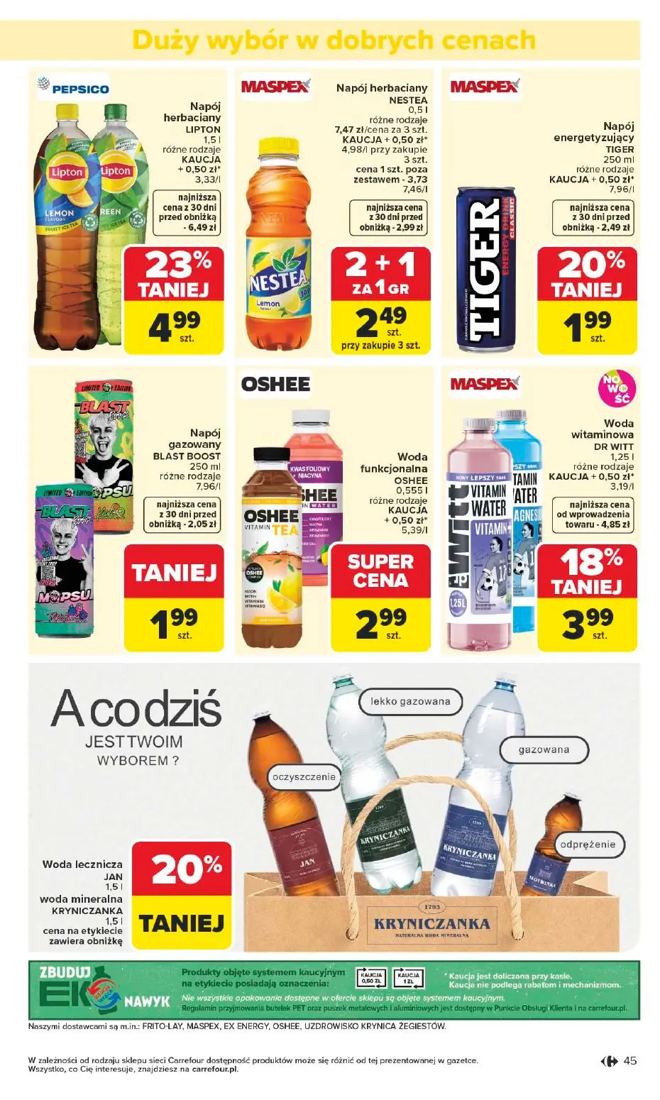 gazetka promocyjna Carrefour Od poniedziałku - Strona 47
