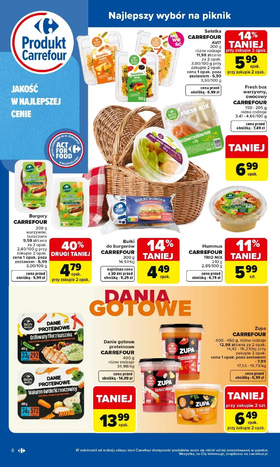 gazetka promocyjna Carrefour Wybierz jakość - Strona 8
