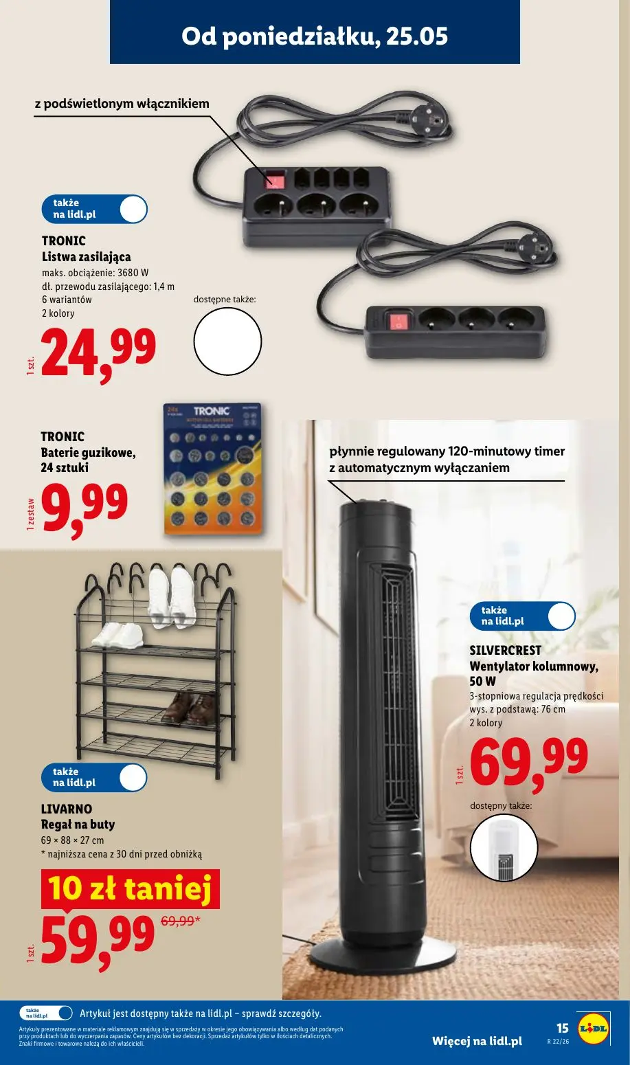 gazetka promocyjna LIDL Od poniedziałku - Strona 19