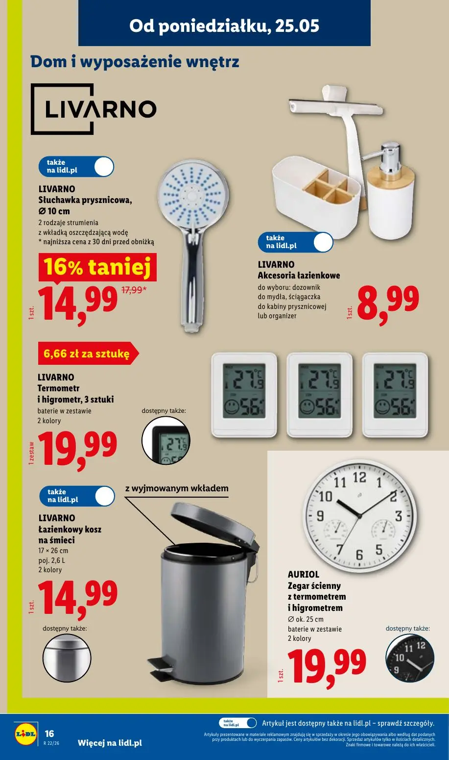 gazetka promocyjna LIDL Od poniedziałku - Strona 20