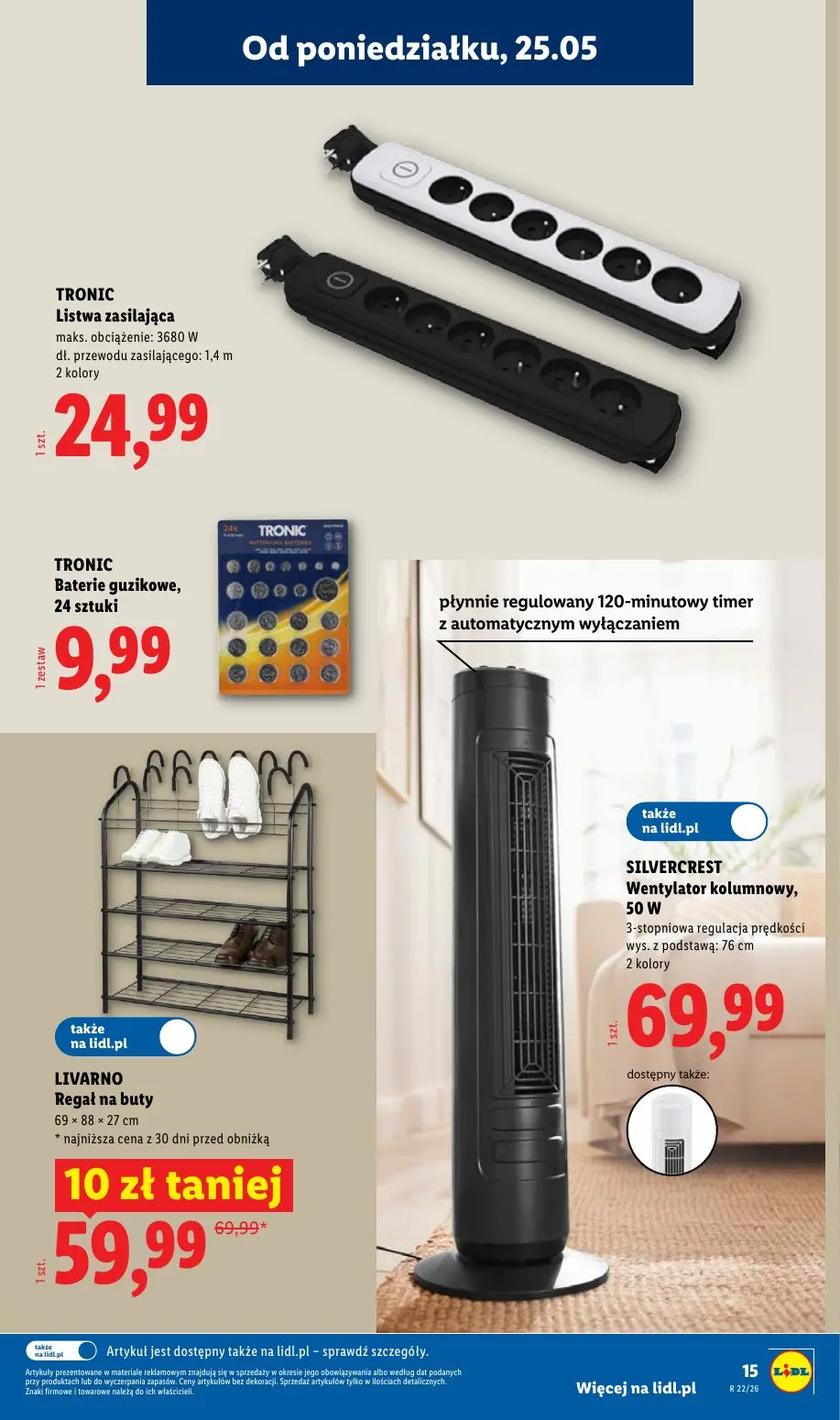 gazetka promocyjna LIDL Od poniedziałku - Strona 19