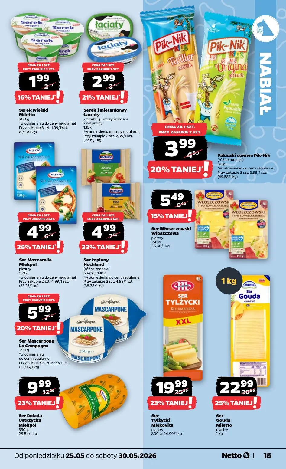gazetka promocyjna NETTO Gazetka spożywcza - Strona 15