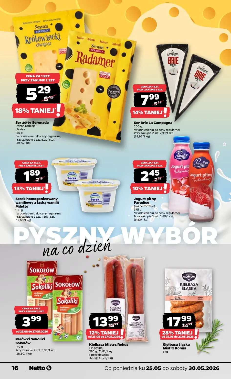 gazetka promocyjna NETTO Gazetka spożywcza - Strona 16