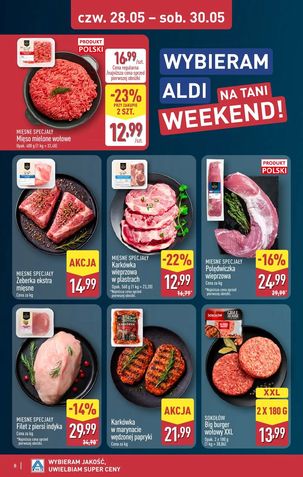 gazetka promocyjna ALDI Tani Weekend - Strona 8