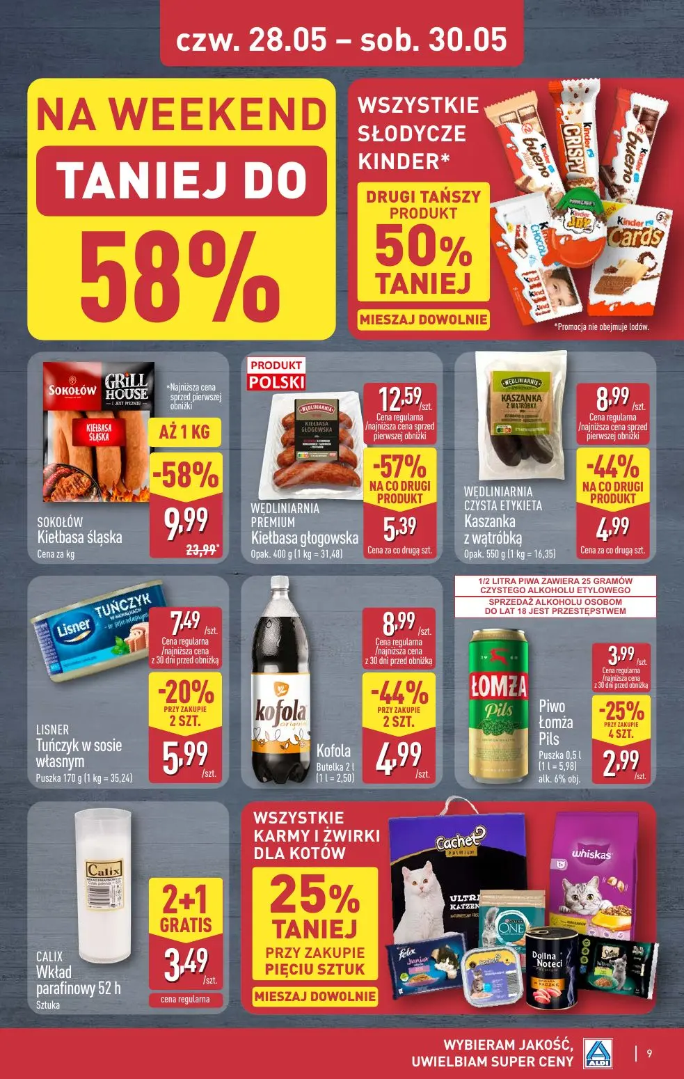 gazetka promocyjna ALDI Tani Weekend - Strona 9