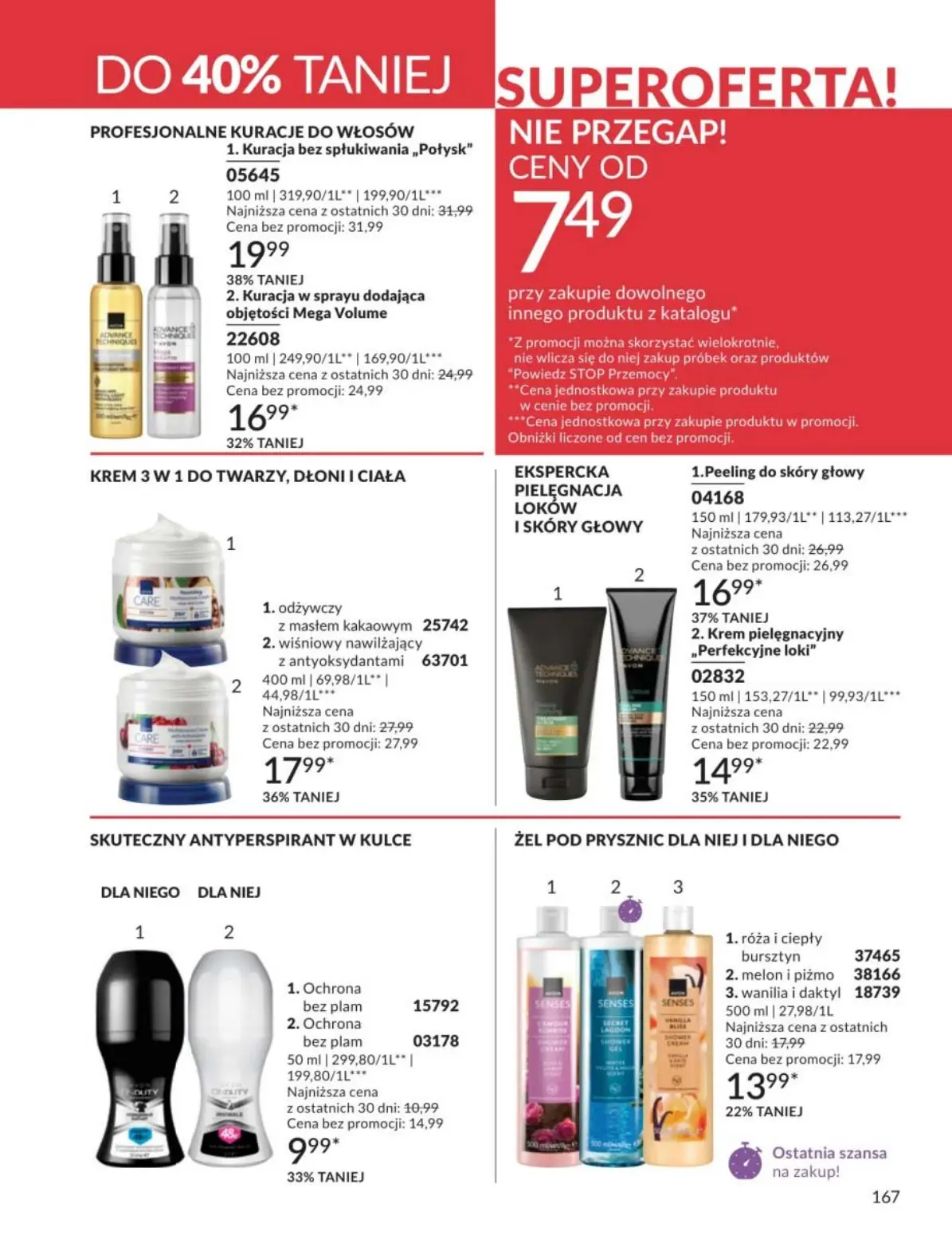 gazetka promocyjna AVON Love - Strona 167