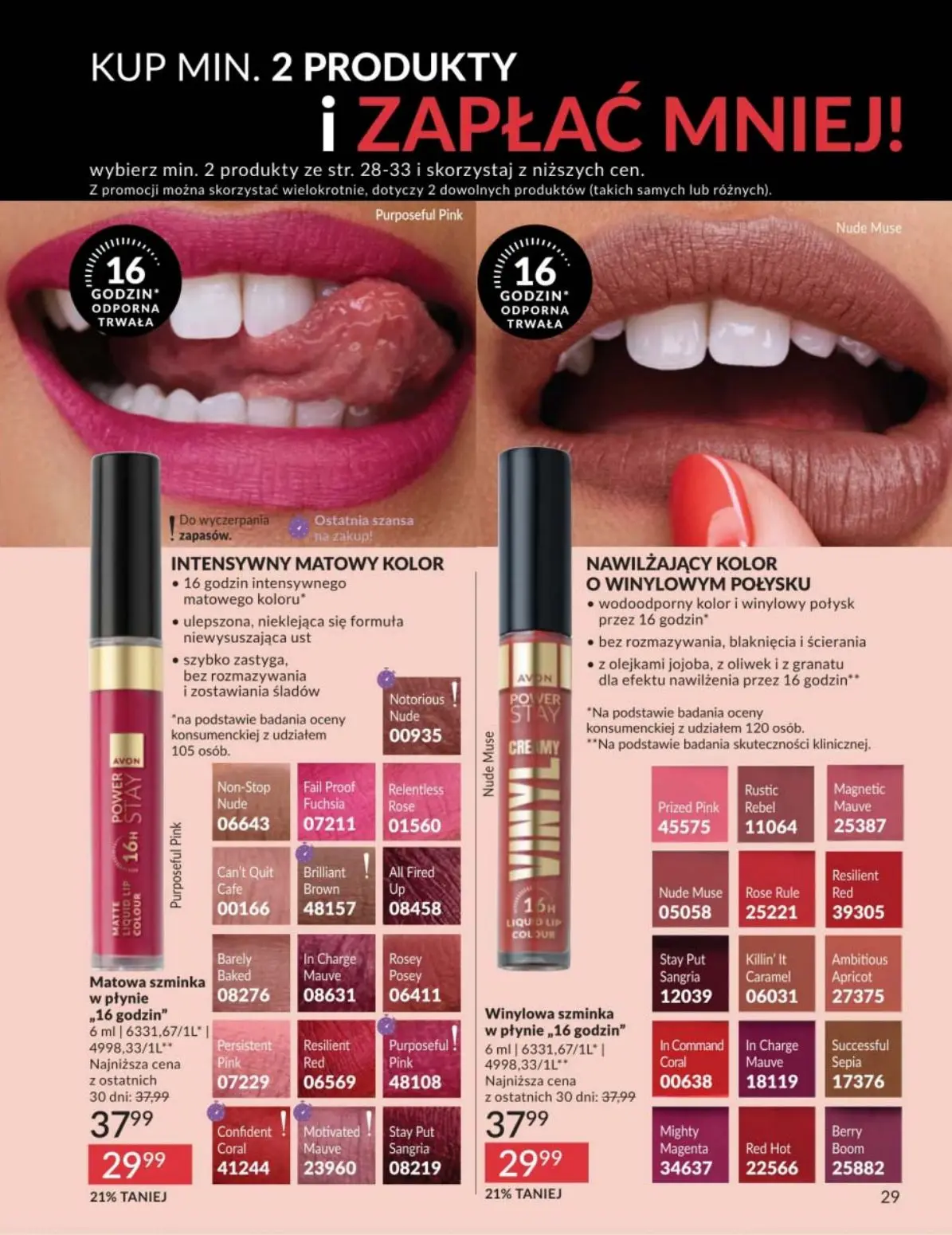 gazetka promocyjna AVON Love - Strona 29
