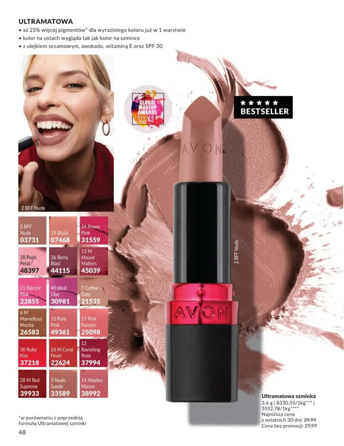 gazetka promocyjna AVON Love - Strona 48