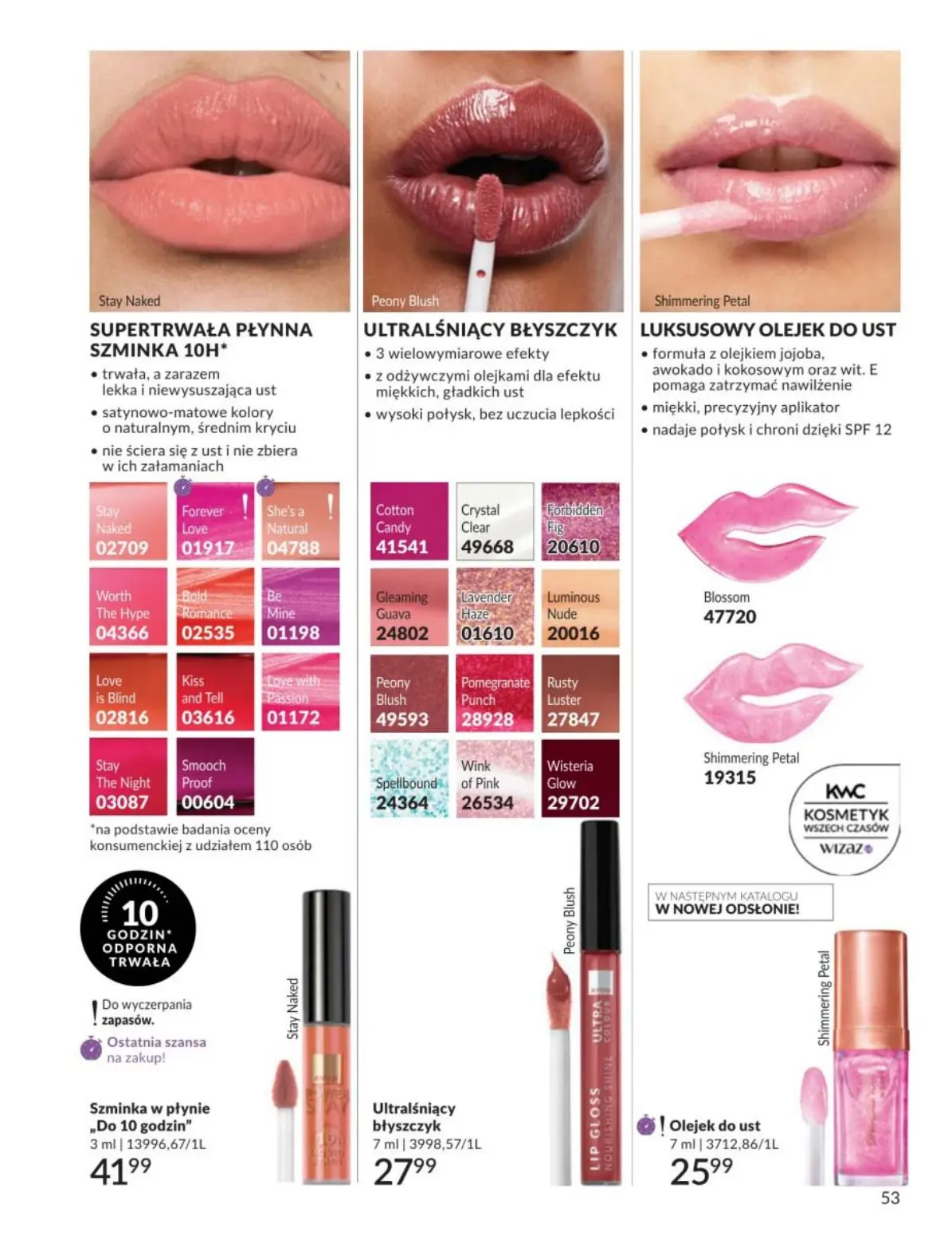 gazetka promocyjna AVON Love - Strona 53