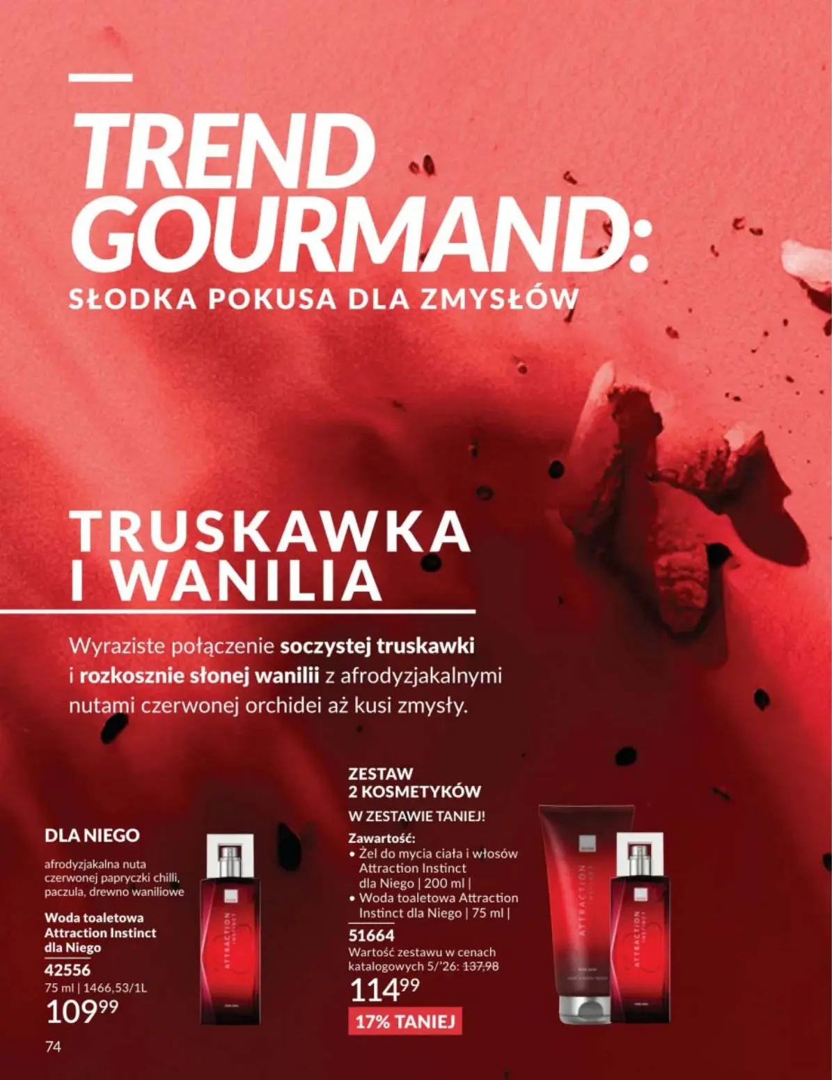 gazetka promocyjna AVON Love - Strona 74