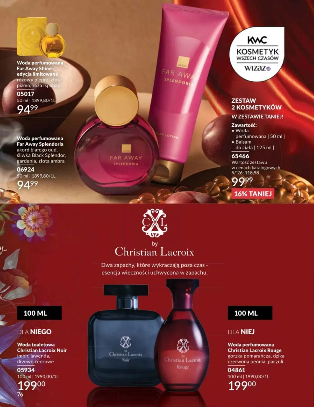 gazetka promocyjna AVON Love - Strona 76