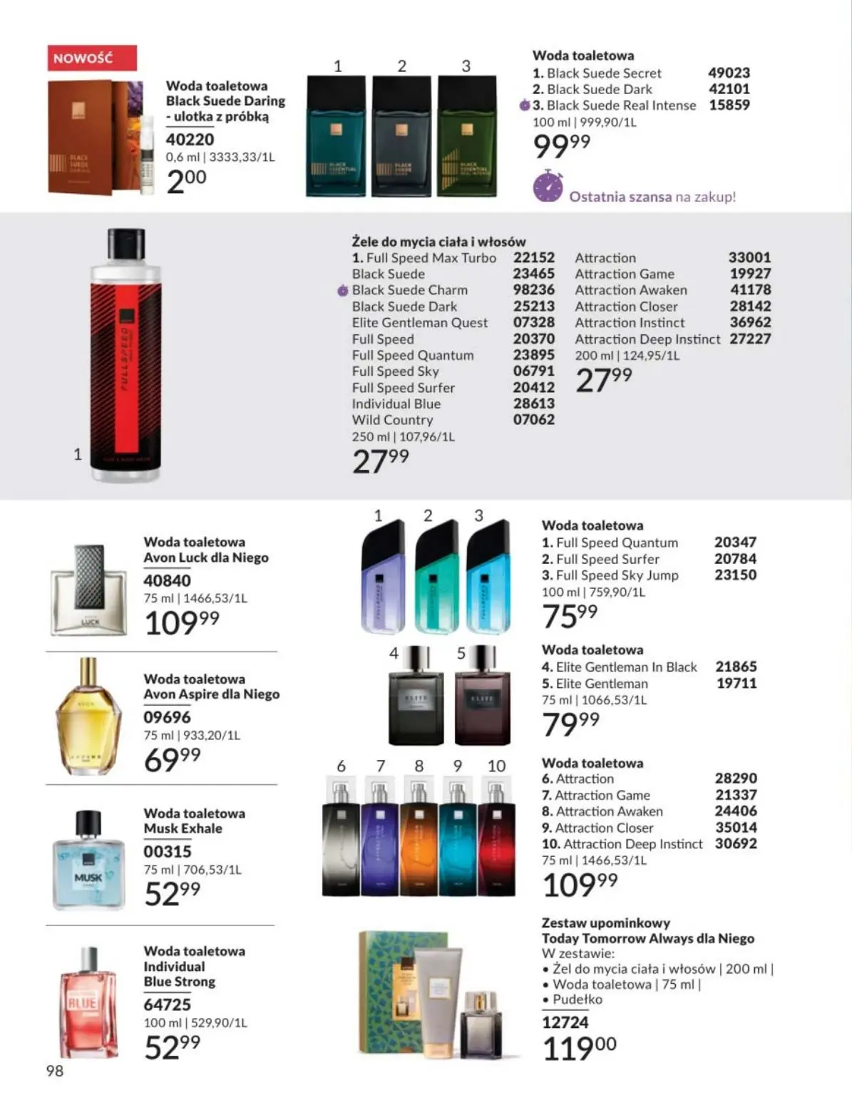 gazetka promocyjna AVON Love - Strona 98