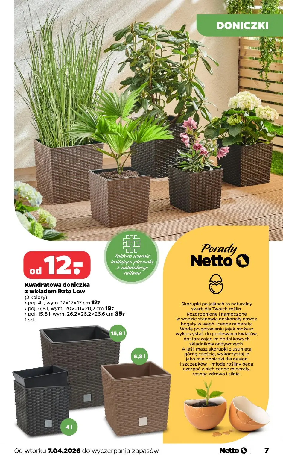 gazetka promocyjna NETTO Katalog OGRÓD - Strona 7