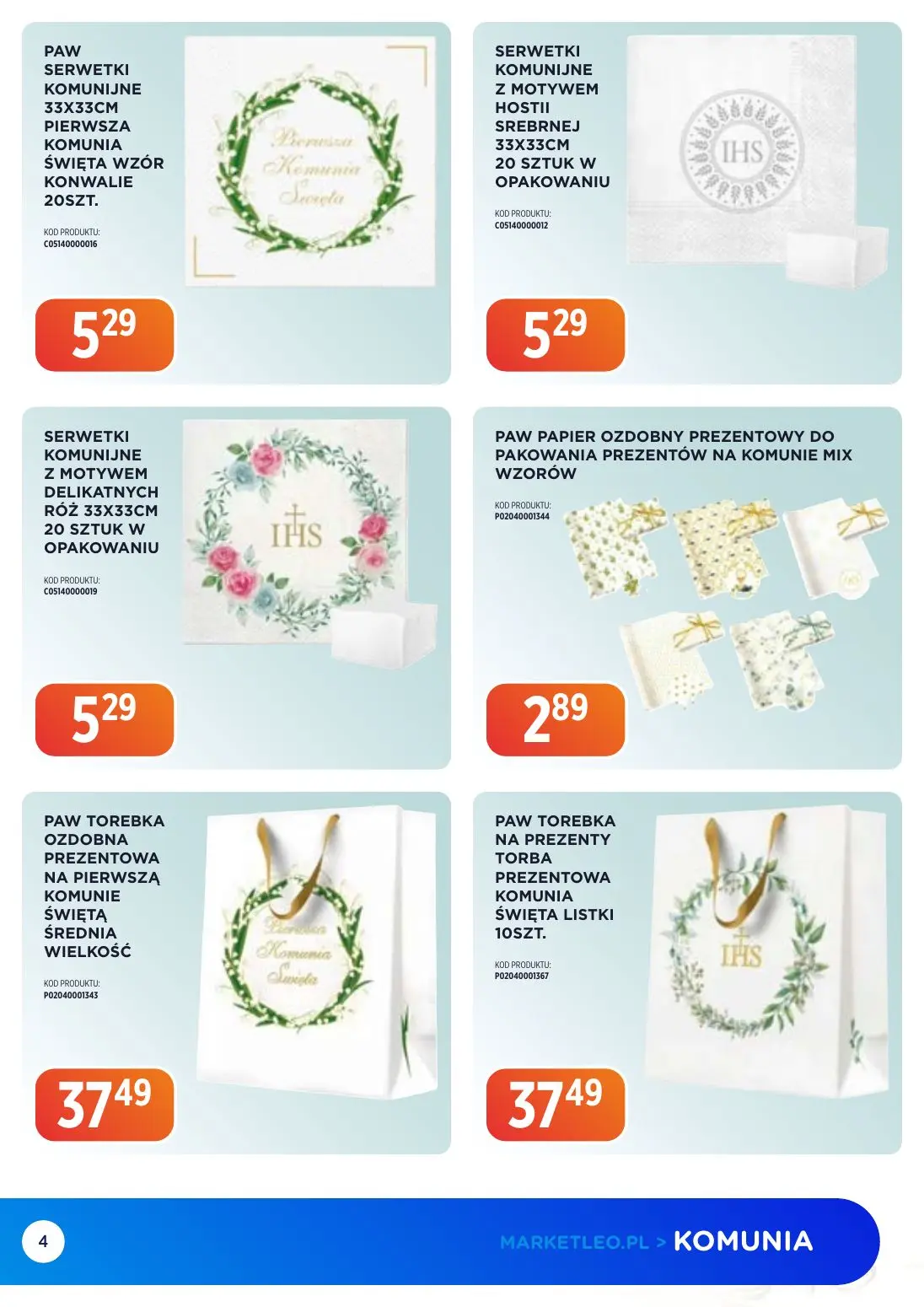 gazetka promocyjna LEO Market Niskie ceny w twoim domu - Strona 4