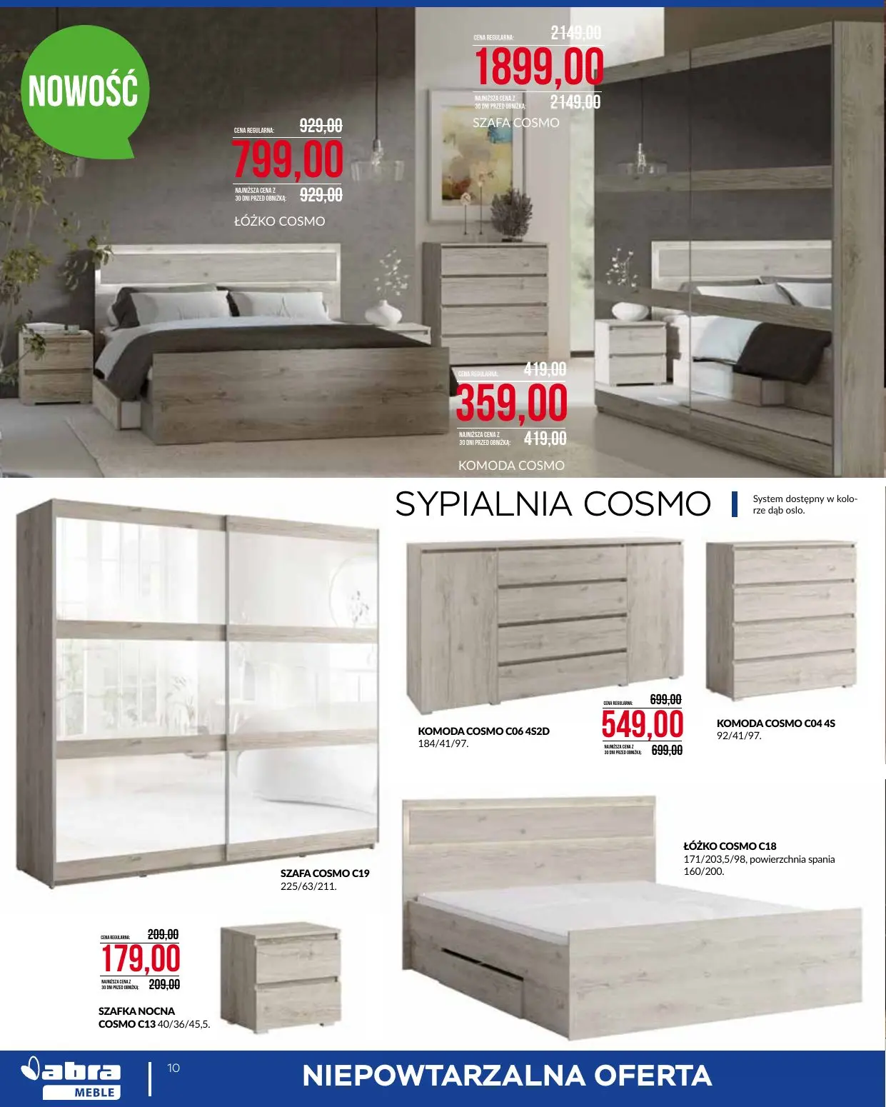 gazetka promocyjna abra meble  - Strona 10