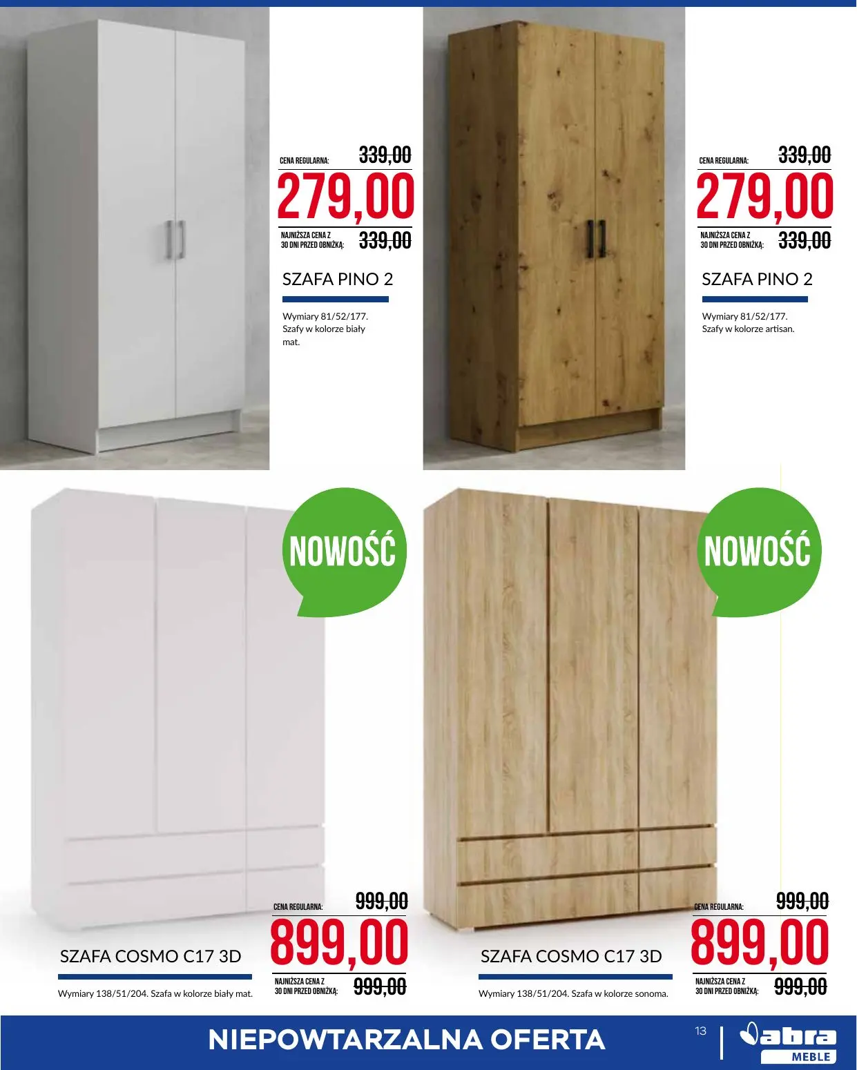gazetka promocyjna abra meble  - Strona 13