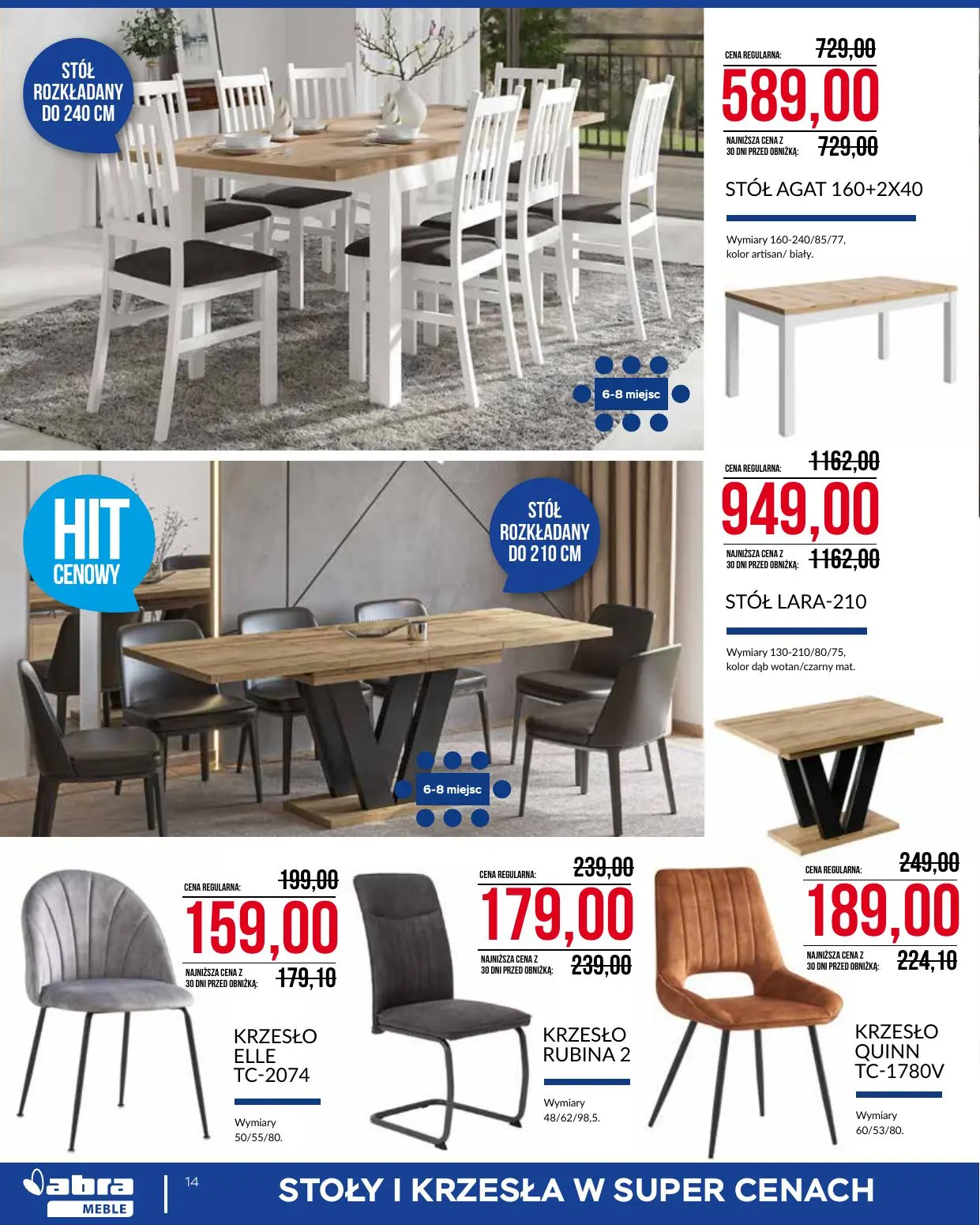 gazetka promocyjna abra meble  - Strona 14
