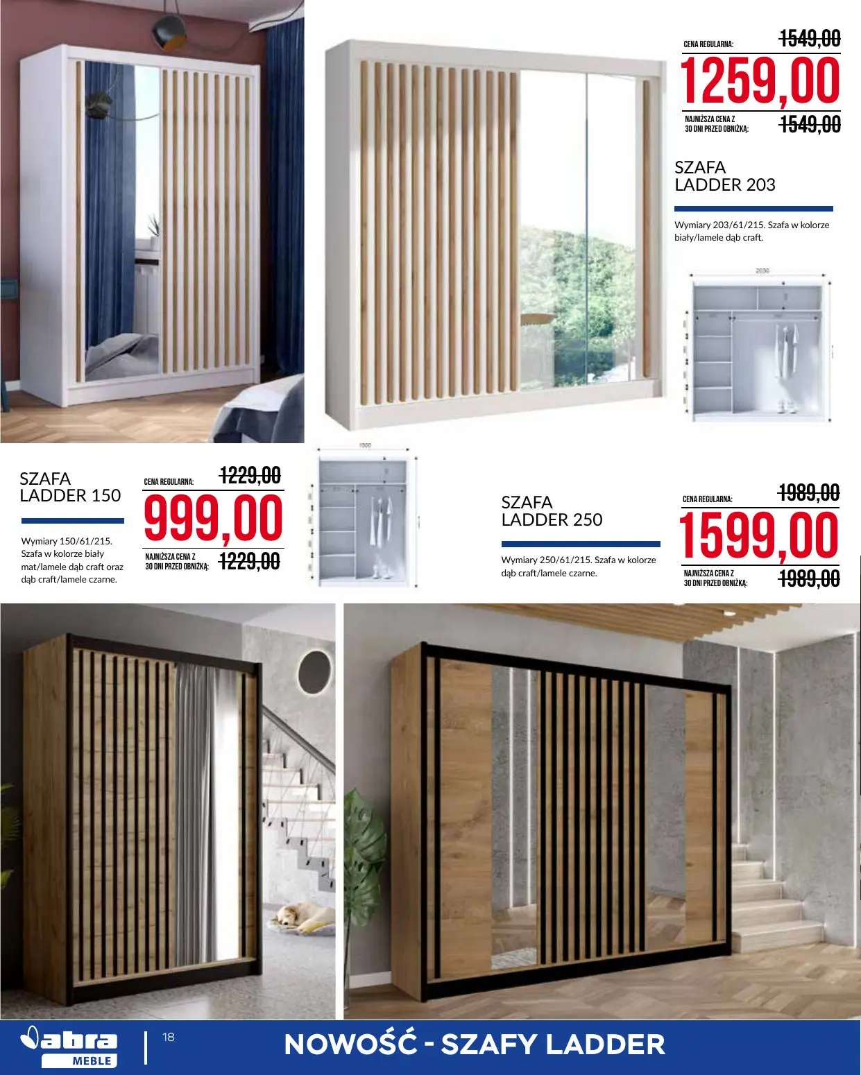 gazetka promocyjna abra meble  - Strona 18
