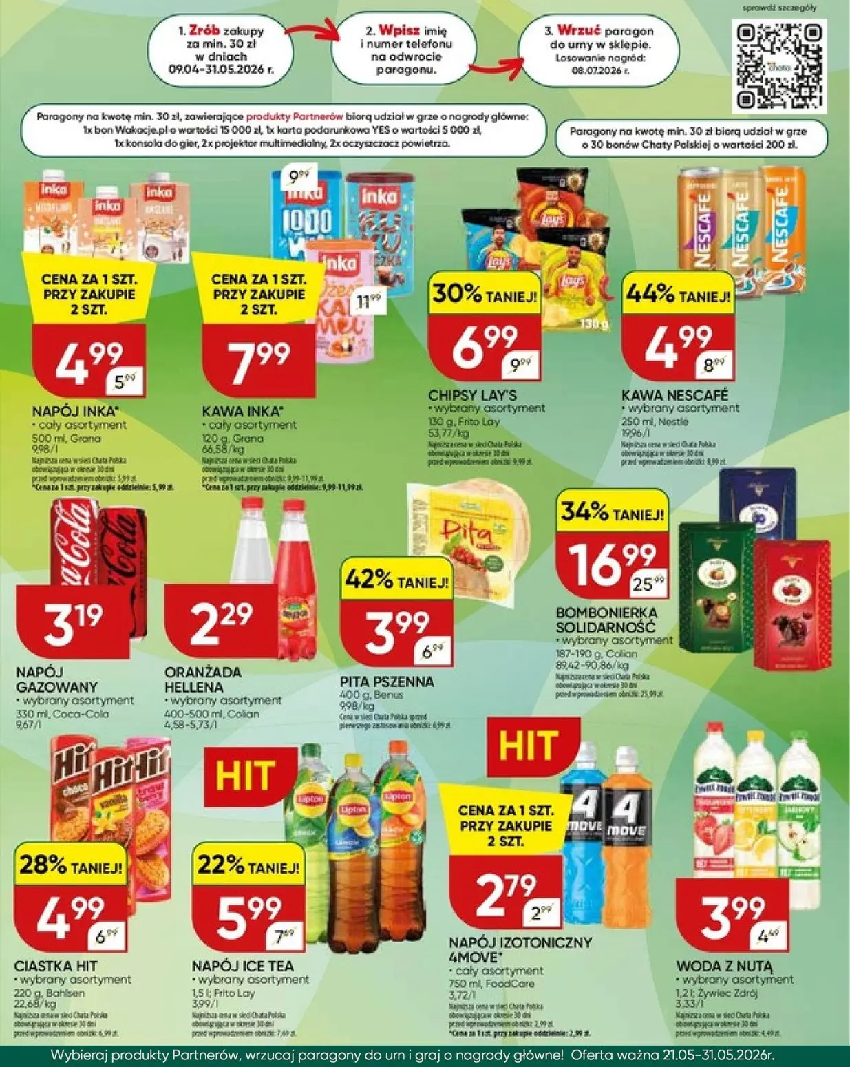 gazetka promocyjna Chata Polska Zgarniaj wiosenne nagrody - Strona 4