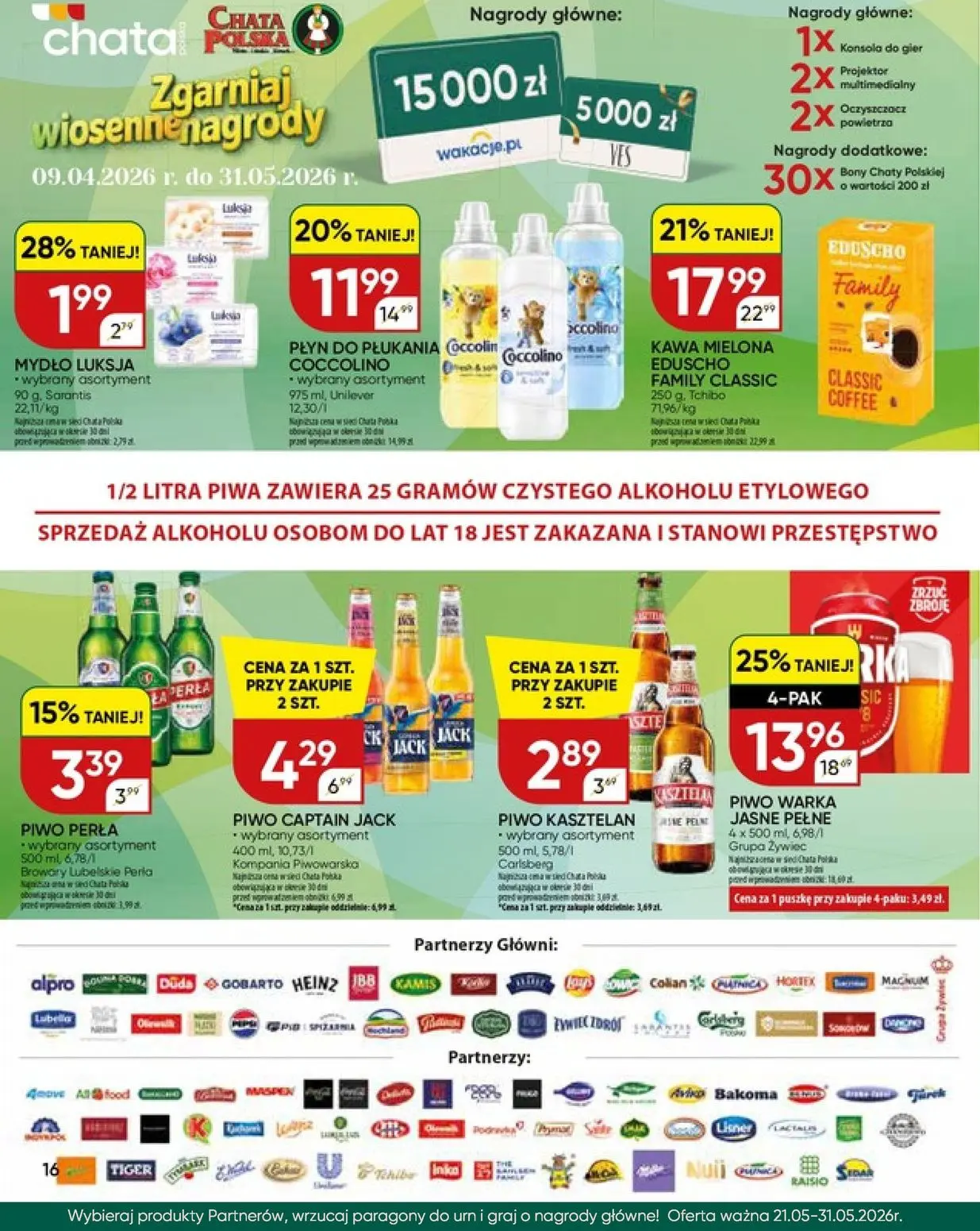 gazetka promocyjna Chata Polska Zgarniaj wiosenne nagrody - Strona 6