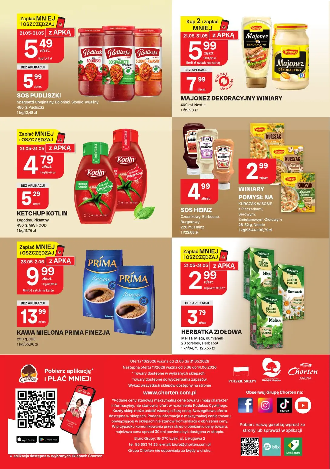 gazetka promocyjna Chorten Podlasie - market - Strona 8