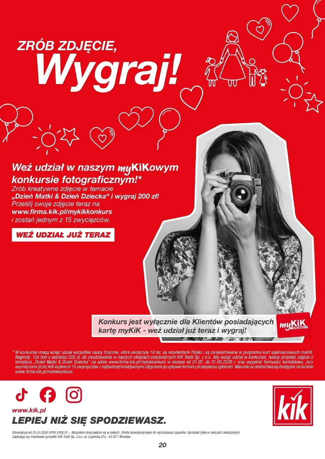 gazetka promocyjna kik Więcej wspólnych letnich chwil - Strona 20
