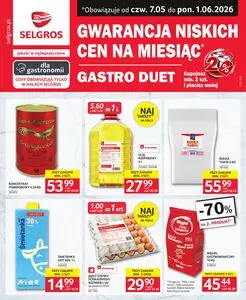 Gazetka promocyjna SELGROS, ważna od 2026-05-07 do 2026-06-01.