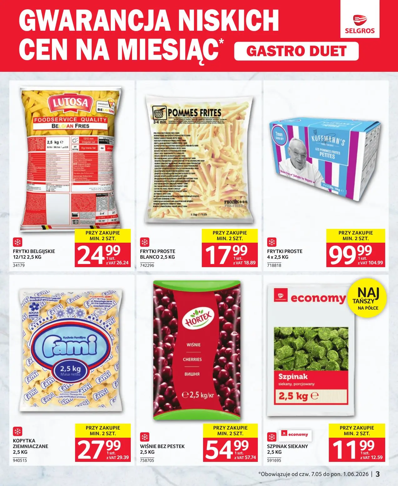 gazetka promocyjna SELGROS Gastro Duet - Strona 3